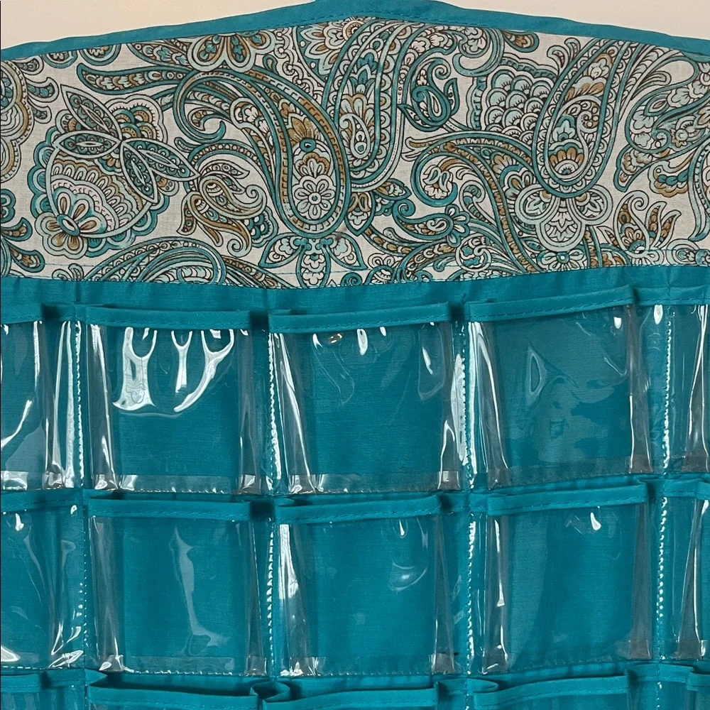 Hanging Turquoise Jewelry Organizer - Picture 5 of 6
